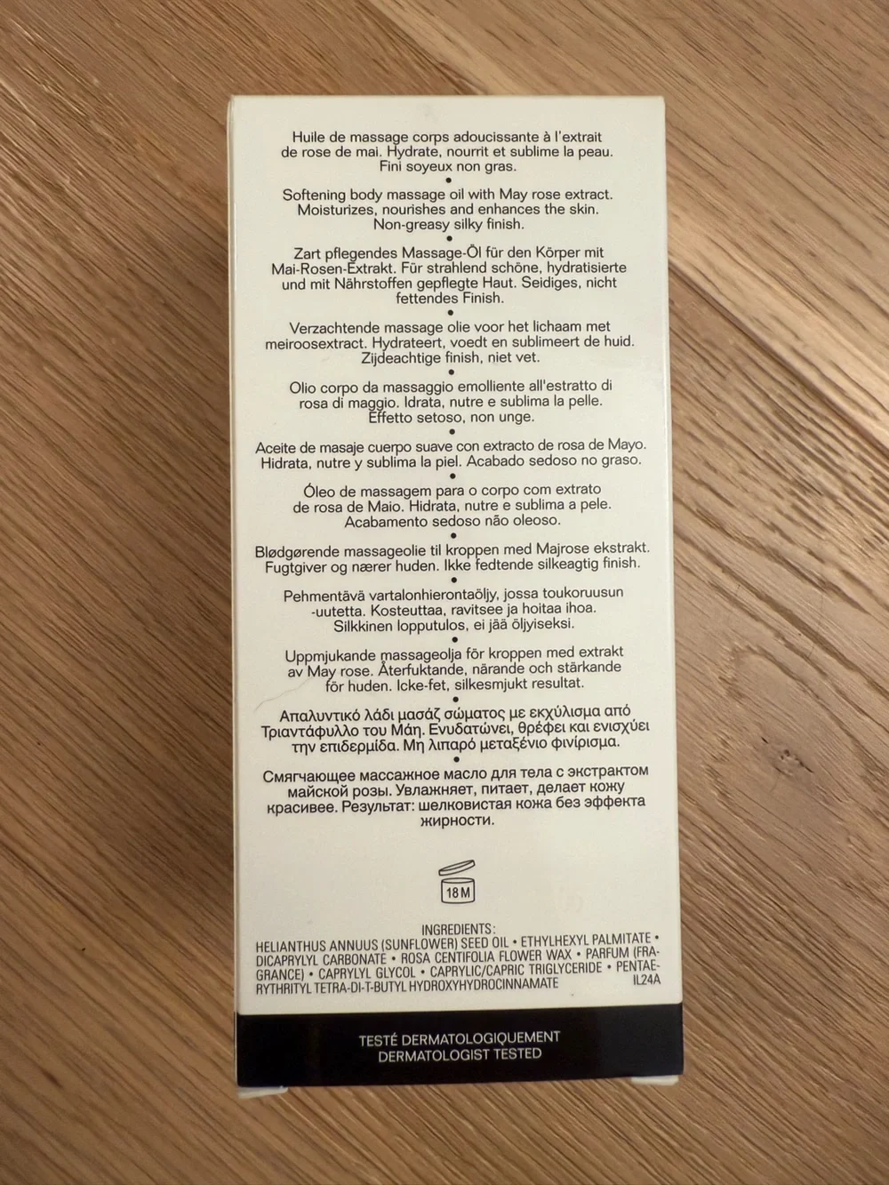 CHANEL L'Huile Rose Massage Oil - 8.5oz